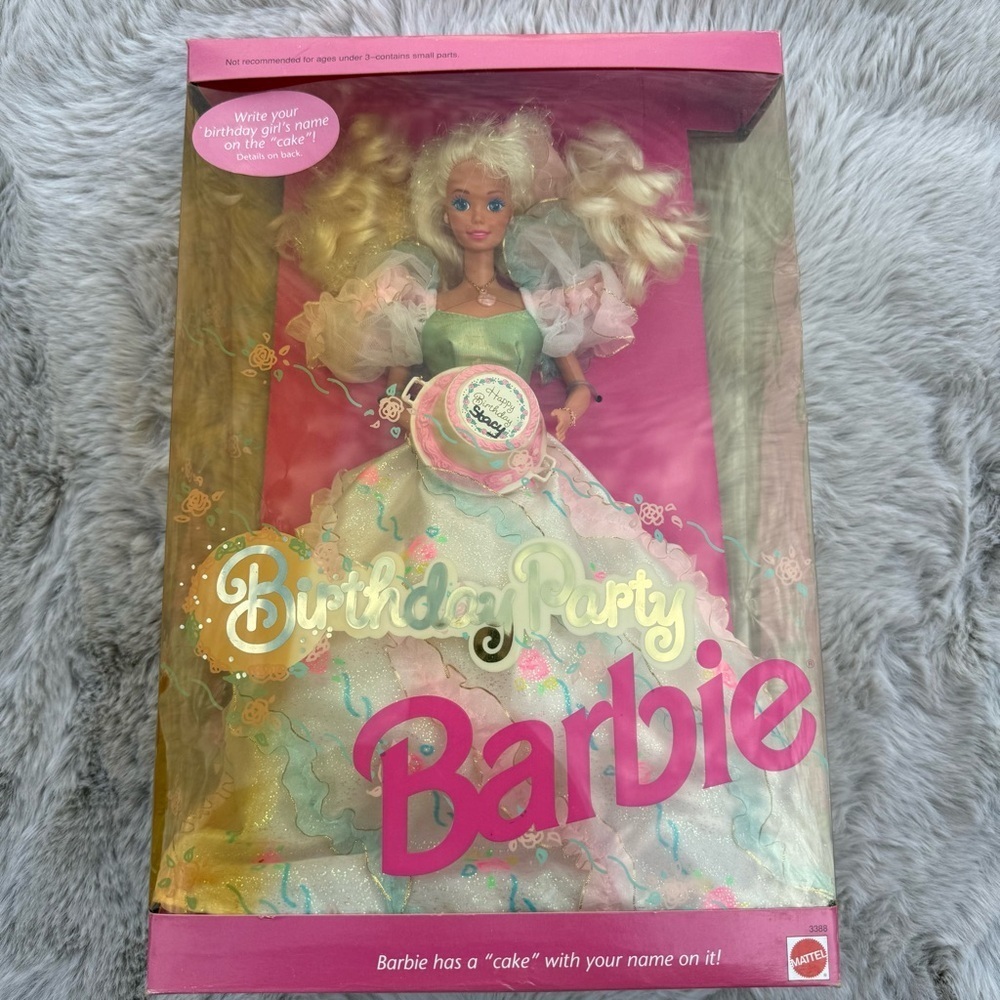 Vintage Birthday Party Barbie